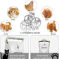 Cat Clippers for Matted Hair, Cat Grooming Kit, Cordless Cat Shaver for Long Hair, Low Noise Paw Trimmer, Cat Hair Trimmer for Grooming,Quiet Pet Hair Clippers Tools for Cats Dogs (White)