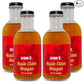 Crave It. Apple Cider Vinegar with Mother - Gut Health & Digestion - Made with Utah Honey - 16oz - 4pk