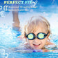 Aegend 2 Pack Kids Goggles, Swimming Goggles for Kids Age 4-16 Boys and Girls Youth, Anti-Fog Waterproof Anti-UV Pool Goggles