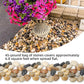 45LB 1"-2" Decorative River Rocks for Plants, Polished Pebbles for Garden Landscaping, Planters,Aquarium,Vase Fillers, Indoor & Outdoor Decor
