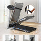 Folding Treadmill with Incline, 3.0 HP Quiet Treadmills for Home, 350 lbs Weight Capacity & 7.6 MPH, Incline Treadmill with Pulse Sensor and Bluetooth Speaker, Wide Belt, App, LED Display