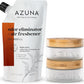 Azuna Air Freshener & Odor Eliminator for Strong Odor | 2 Room Kit Includes (2) Empty Luxe Glass Jar & 12oz Gel Refill with Tea Tree Essential Oil | Sandalwood Scent | Last 60-90 Days