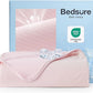 Bedsure Summer Cooling Blanket Twin XL for Hot Sleepers with Sports Mesh Design, Arc-Chill Q-Max 0.4 Lightweight Breathable Ice Cold Blankets for College Dorm, 60 x 90 Inches, Mesh Pink