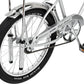 Schwinn Krate Classic Sting-Ray Bike, 20 Inch Bike for Kids or Adults, Steel Frame & Springer Fork, Fenders, Single Speed, Coaster Brake, Grey Ghost, Lemon Peeler, Coal, Grape, Orange or Apple