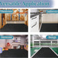 7.5 x 17 FT Garage Floor Mat,2.5 mm Thickness Diamond PVC Garage Flooring Roll, Anti-Slip Shop Floor & Parking mats for Workshop,Gym,Golf Cart Parking or Trailers