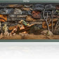 85 Gallon Reptile Tank, Front Opening Snake Tank for Easy Maintenance, Reptile Enclosure with Top Screen Ventilation 48''x24''x18''