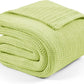 L'AGRATY Knitted Weighted Blanket - 48"x72" 12lbs Cooling Chunky Knit Heavy Blanket for Adults Braided Crochet Throw Thick Cable Yarn Knit Decorative No Beads Evenly Weighted Machine Washable