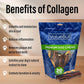ValueBull Collagen Sticks for Dogs, Varied Shape & Size Chews, Natural Long-Lasting Dog Treats, 5 Pound Bulk Pack - Supports Joints, Skin & Coat with Chondroitin & Glucosamine