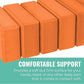 3" Yoga Block, 10 Pack Bulk EVA Foam Yoga Blocks, Firm and Supportive Yoga Brick, Balance Foam for Stretching, Pilates, and Workout, 3" x 6" x 9"