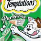 Temptations Creamy Puree Mix-Ups Squeezable Lickable Wet Cat Treats, Seafood Medley Flavor, 0.42 oz. Tubes, 16 Count