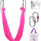 F.Life Aerial Silk Yoga Hammock & Swing for yoga Inversion,Strength training,starter hardware kit