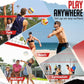 Volleyball Net, 12ft/20ft Training Set Height Adjustable, Portable Freestanding Practice for Hitting or Serving Drills, Pop up With Carry Bag for Backyard or Outdoor