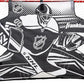 Franklin Sports NHL Street Hockey Goalie Shooting Target - Shooter Tutor Hockey Goal Practice Target - Street Hockey Net Goalie Target - Easy Attach Targe