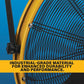 CAT 30 Inch Outdoor IPX4 Weatherproof High Velocity Wall Mounted Shroud Fan. 8900 CFM, 3 Speed - For Industrial, Commercial, & Residential Use. cETL Certified