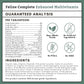 Wholistic Pet Organics Feline Complete - 4 Oz - Multivitamin & Probiotic Powder for Cats - Natural Cat Food & Digestive Support