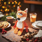 Nana Petit Fox Squeaky Dog Toys for Small & Medium Dogs – Plush Chew Toy, Interactive Puppy Teething Toys for Aggressive Chewers, Cute Stuffed Animal for Play, Training & Indoor Fun