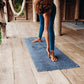 YOGA DESIGN LAB | The Combo Yoga Mat | 2-in-1 Mat+Towel | Eco Luxury | Ideal for Hot Yoga, Power, Bikram, Ashtanga, Sweat | Studio Quality | Includes Carrying Strap!