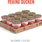 Weruva TruLuxe Cat Food, Peking Ducken with Chicken Breast & Duck Breast in Gravy, 3oz Can (Pack of 24)