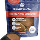 Pawstruck Peanut Butter Filled Cow Hooves for Dogs – Made in USA, Long-Lasting Dental Treats and Chews – Beef Hoof – 5 Count – Packaging May Vary