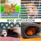 Amylove 4 Pcs Guinea Pig Cage Liner Guinea Pig Bedding Washable Fleece Pee Pads Reusable Small Animals Training Mat Small Animal Sleeping Bed for Bunny Hamster(Mixed Colors,12 x 12 Inch)