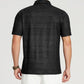 Golf Shirts for Men - Moisture Wicking Short Sleeve Performance Sport Casual Striped Collared Mens Polo Shirt