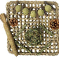Hamiledyi Rabbit Seagrass Mat Bunny Chew Toys for Teeth Hanging Activity Mat Rabbit Enrichment Activity Mat Small Animal Toys for Hamster Guinea Pigs Gerbil Birds