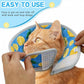 Cat Cone Collar Soft, Comfortable Cat Recovery Collar Pet Cone for Small Large Cats, Lightweight Elizabethan Collar for Cats Kittens After Surgery Prevent from Licking Wounds, Green, S