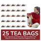 BREWIX, Sour Apple Hibiscus Tea Bags (25 Pyramid Tea Bags) Caffeine-Free Herbal Tea | Apple, Hibiscus, Rosehip | Refreshing Wellness Brew for Any Mood | Hot or Iced Refreshment
