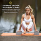 Sunshine Yoga 4" Yoga Block, 10 Pack Bulk EVA Foam Yoga Blocks, Firm and Supportive Yoga Brick, Balance Foam for Stretching, Pilates, and Workout, 4" x 6" x 9"