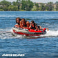 Airhead G-Force Inflatable Towable Tube | 2-4 Rider Models | Dual Tow Points | Full Nylon Cover | Kwik-Connect | Patented Speed Valve | Boat Tubes and Towables