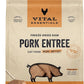 Vital Essentials Freeze Dried Raw Cat Food, Pork Mini Patties Entree, 15 oz