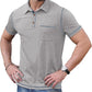 Sailwind Men's Short Sleeve Polo Shirts Casual Summer Classic Collared Golf Shirt with Pocket
