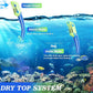 Kids Mask Fins Snorkel Set, Dry Top Snorkeling Gear for Kids Youth Boys Girls Junior Age 5-15 Tempered Glass Snorkel Mask Set Panoramic View Snorkeling Packages