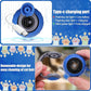 AIERSA 2Pcs Interactive Automatic Cat Toys for Bored Indoor Adult Cats,Self Play Speed Tail Toy with 3 Tails and 4 Springs