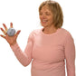 Physical Therapy Hand Exerciser - Forearm Exerciser with Stress Relief Ball - Hand Therapy Balls for Exercise, Training - Finger Exerciser & Strengthener - Soft Tension, Purple