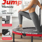 BCAN 40"/48" Foldable Mini Trampoline, Rebounder Trampoline for Adults, U/T Shape Adjustable Foam Handle, Exercise Rebounder for Adults Indoor/Garden Workout, Max Load 330lbs/440lbs