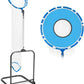 Volleyball Setter Trainer Net Setting Training Equipment Target Practice Indoor or Outdoor, Adjustable Height (4.6 ft-9.8 ft) and Angle for Serving Spiking Drills System