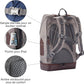 Kurgo Dog Carrier Backpack for Small Pets - Dogs & Cats | TSA Airline Approved | Cat | Hiking or Travel | Waterproof Bottom | G-Train | Ruck Sack | Heather Grey