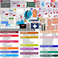 Advanced Comprehensive First Aid Kit with Well Organized Labelled Compartments Removable MOLLE System First Aid Trauma Kits for Car, Home,Camping, Office and etc.-401 Piece