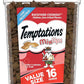 Temptations MixUps Backyard Cookout Flavor Crunchy and Soft Cat Treats, 16 oz. Tub