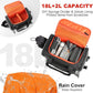Bike Bags for Bicycle Rack Bag,18-20L Pannier Trunk Pannier with Rain Cover,Water Resistant Ebike Saddle Bag for Rear Rack handlebar Shoulder Bag for Commuter Travel Outdoor Cycling,1680D