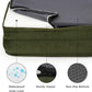 Bedsure Orthopedic Dog Bed Medium Size Dogs - Washable Medium Dog Cat Bed Waterproof, Comfort Pet Couch Sofa with Washable Removable Cover, Pets Bed with Nonskid Bottom, Moss Green, 28"