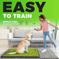 Hompet Dog Grass Pad with Tray Large, 35"x22.5", 2 Reusable Artificial Turf for Dogs Potty, Waterproof Non-Slip Washable Pee Pads, Quickly Absorbency Portable Dog Litter Box for Indoor/Outdoor Use