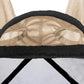 Harrison Howard Pro Luminous Horse Fly Mask Standard with Ears UV Protection for Horse Light Champagne Large Full Size