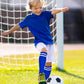 Kids Soccer Shin Guards and Socks Toddler Soccer Shin Pads Protective Defender Gear for 3-15 Years Old Youth Boys Girls