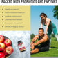 Ancient Bliss Apple Cider Vinegar Organic Capsules with The Mother, Helps Improve Digestion, Unfiltered Vinegar Capsules, 1600MG (120 Capsules)