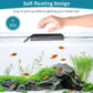 hygger Aquarium Magnet Glass Cleaner, Magnetic Fish Tank Cleaner with 2 Blades For Glass and Acrylic Aquariums, Aquarium Algae Scraper with Super Strong Magnet for Fish Tanks 0.3-0.6Inch Thickness (L)