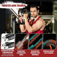 Twister Arm Trainer, Adjustable Twister Arm Chest Exerciser with 4 Spring & Training Poster for Men & Women, Detachable Power Twister Home Fitness Equipment for Enhancing Upper Body Muscle