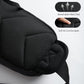 WATERFLY Fanny Pack Waist Bag: Hiking Water Bottle Holder with Strap Waist Pack for Women Men Hydration Hip Packs for Running Walking Traveling-Black