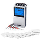906A Premier 4 Channel Rechargeable - TENS EMS Combo Muscle Stimulator for Pain Relief and Muscle Strengthening